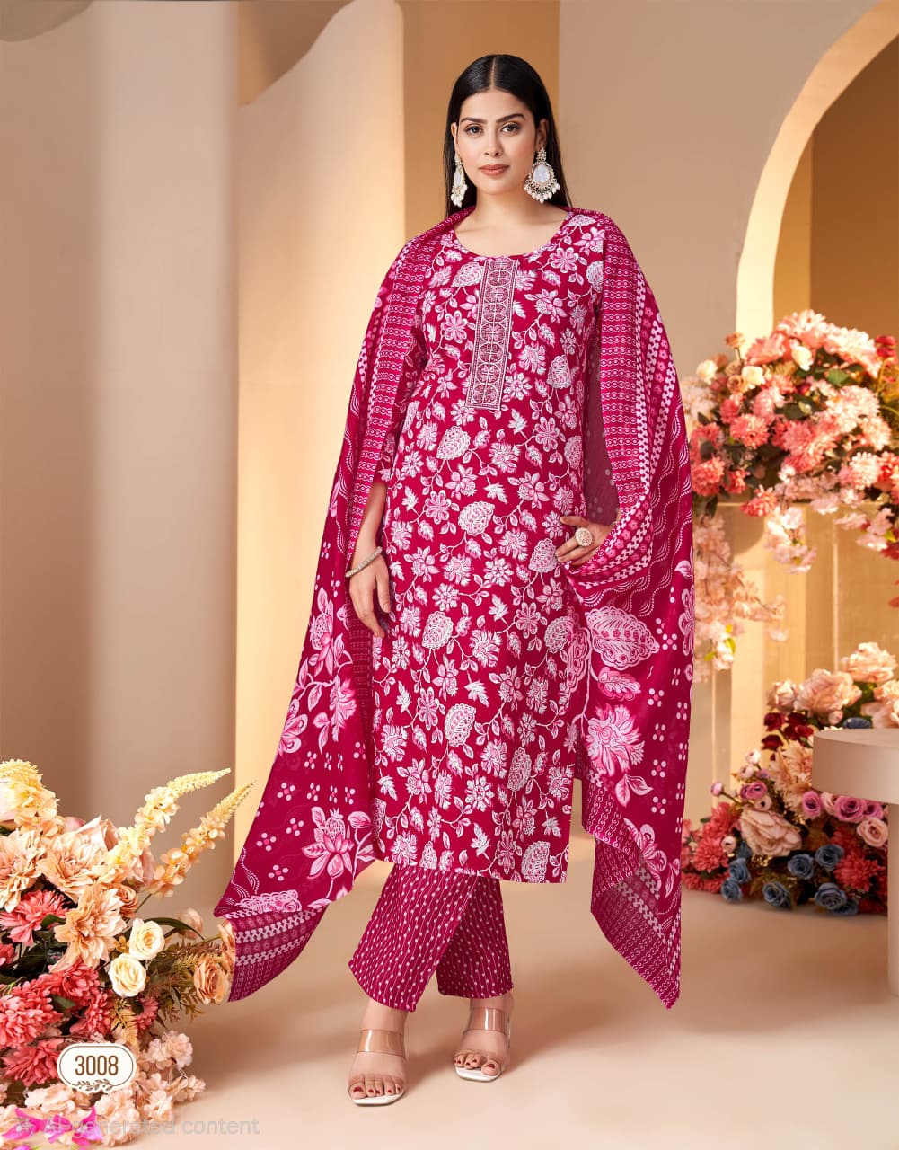 Sarita dress set - Pink