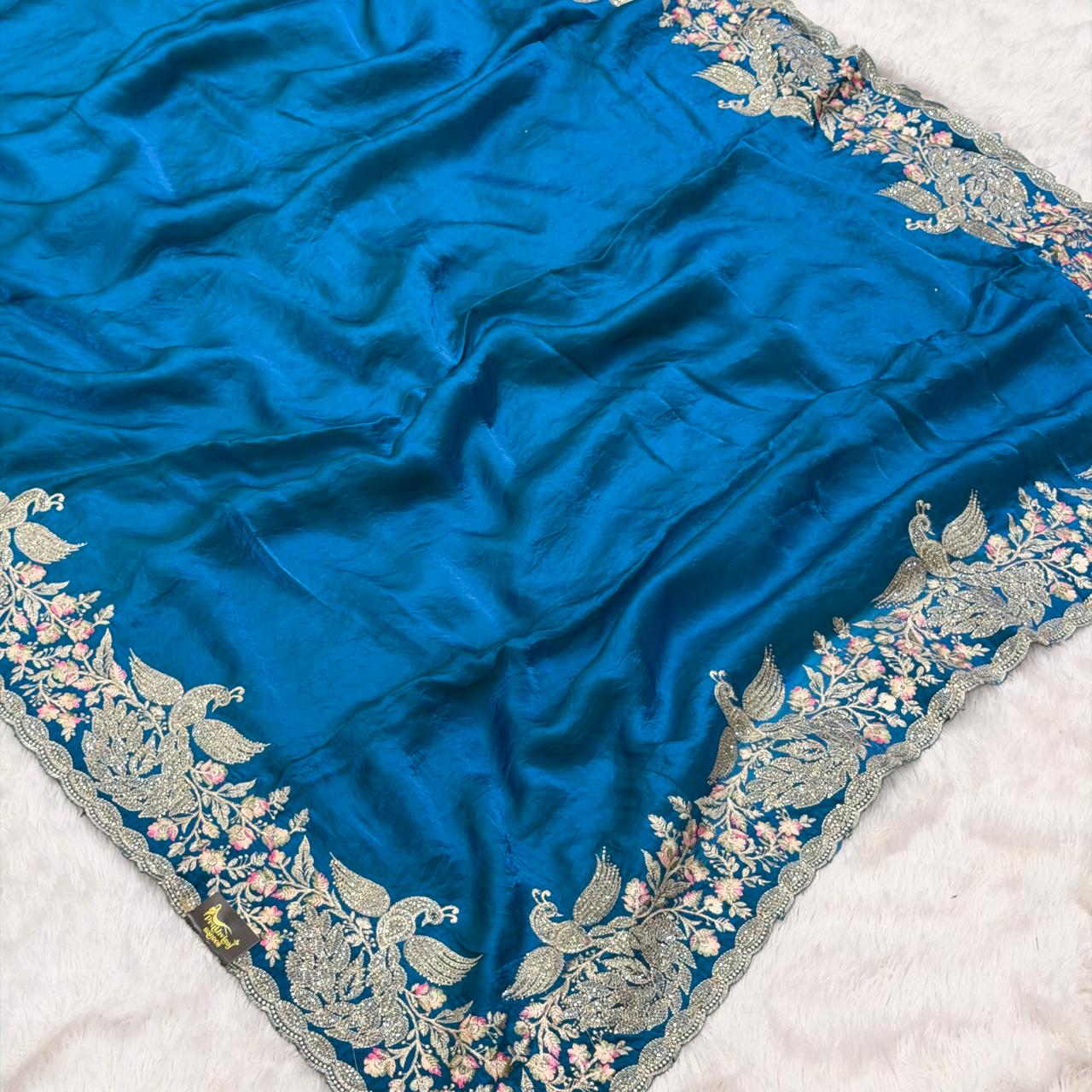 Bharati designer saree - Blue