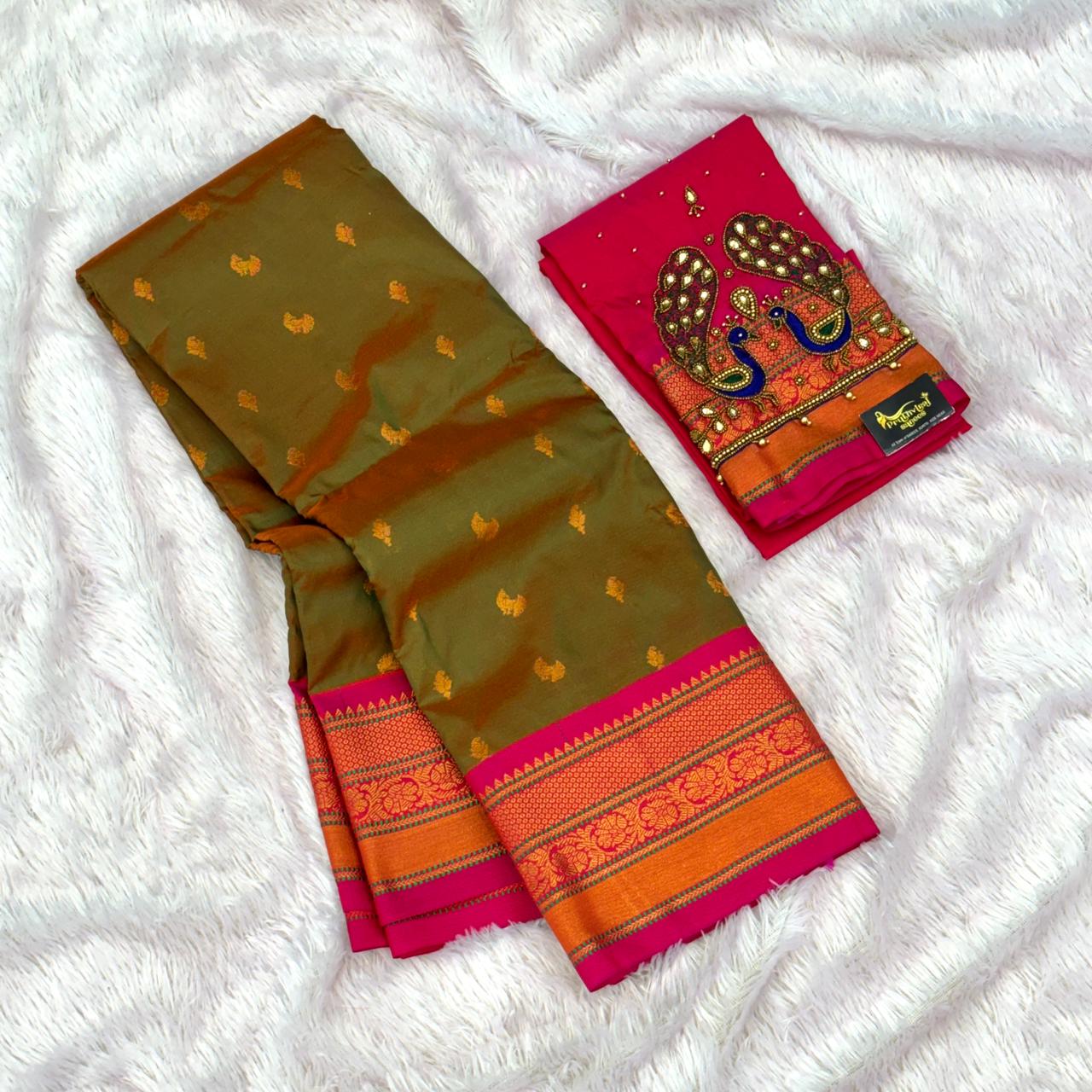 Tana Silk Saree - Anjiri