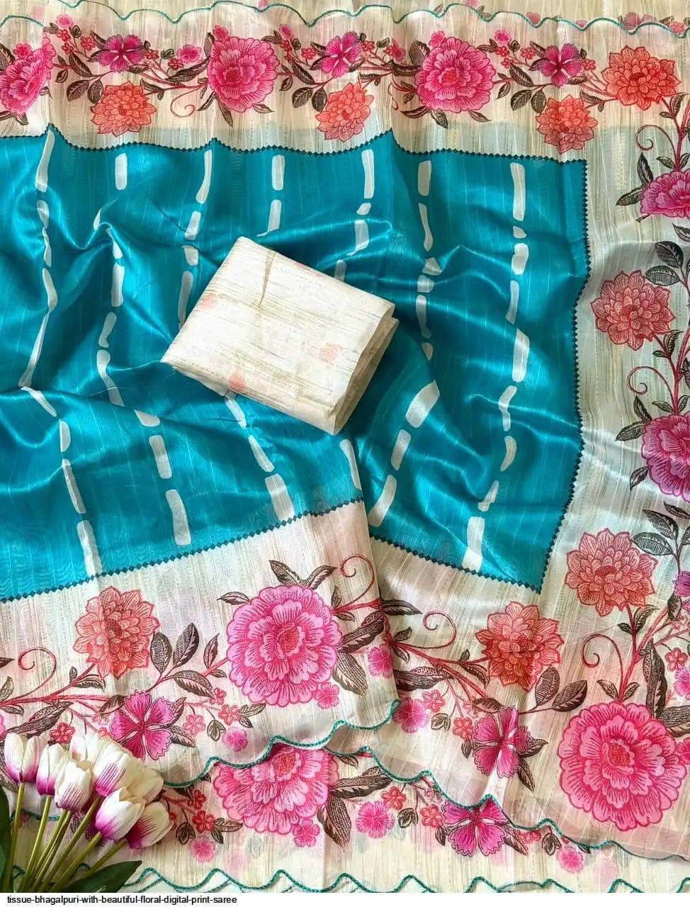 Namarata Beautiful Saree - Blue