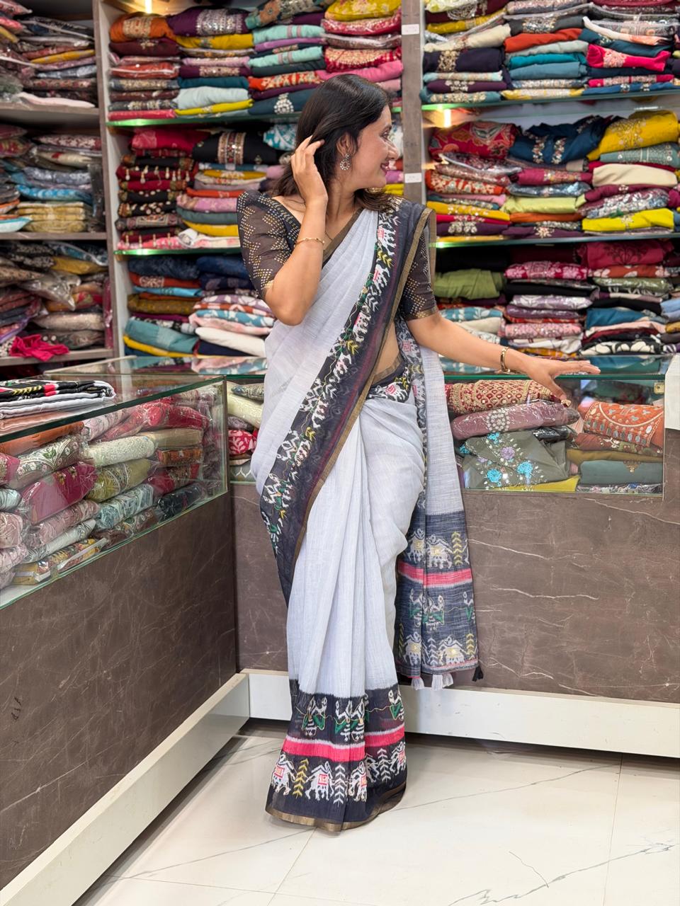 Sarpanch saree