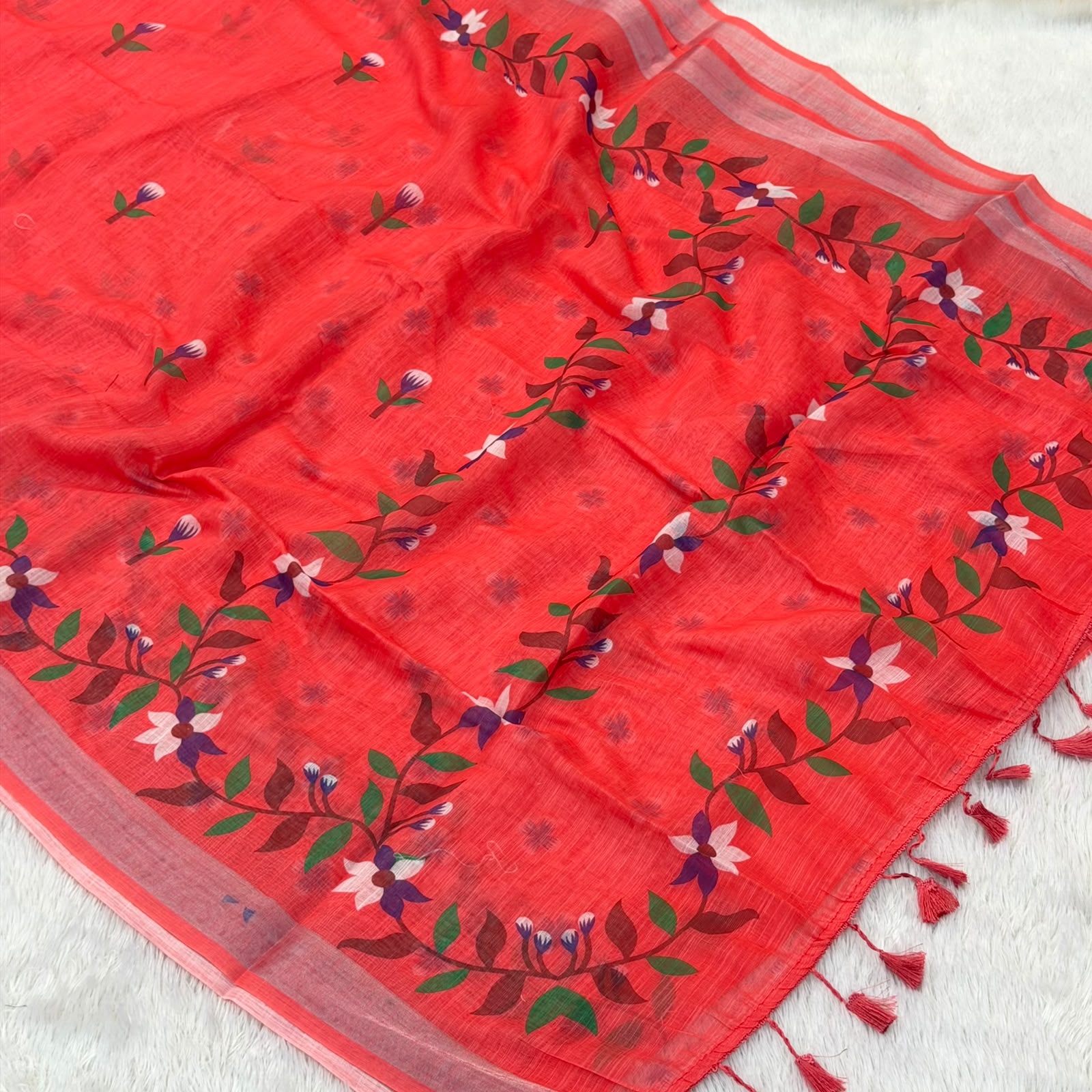 Anamika  Cotton Saree -  Aboli
