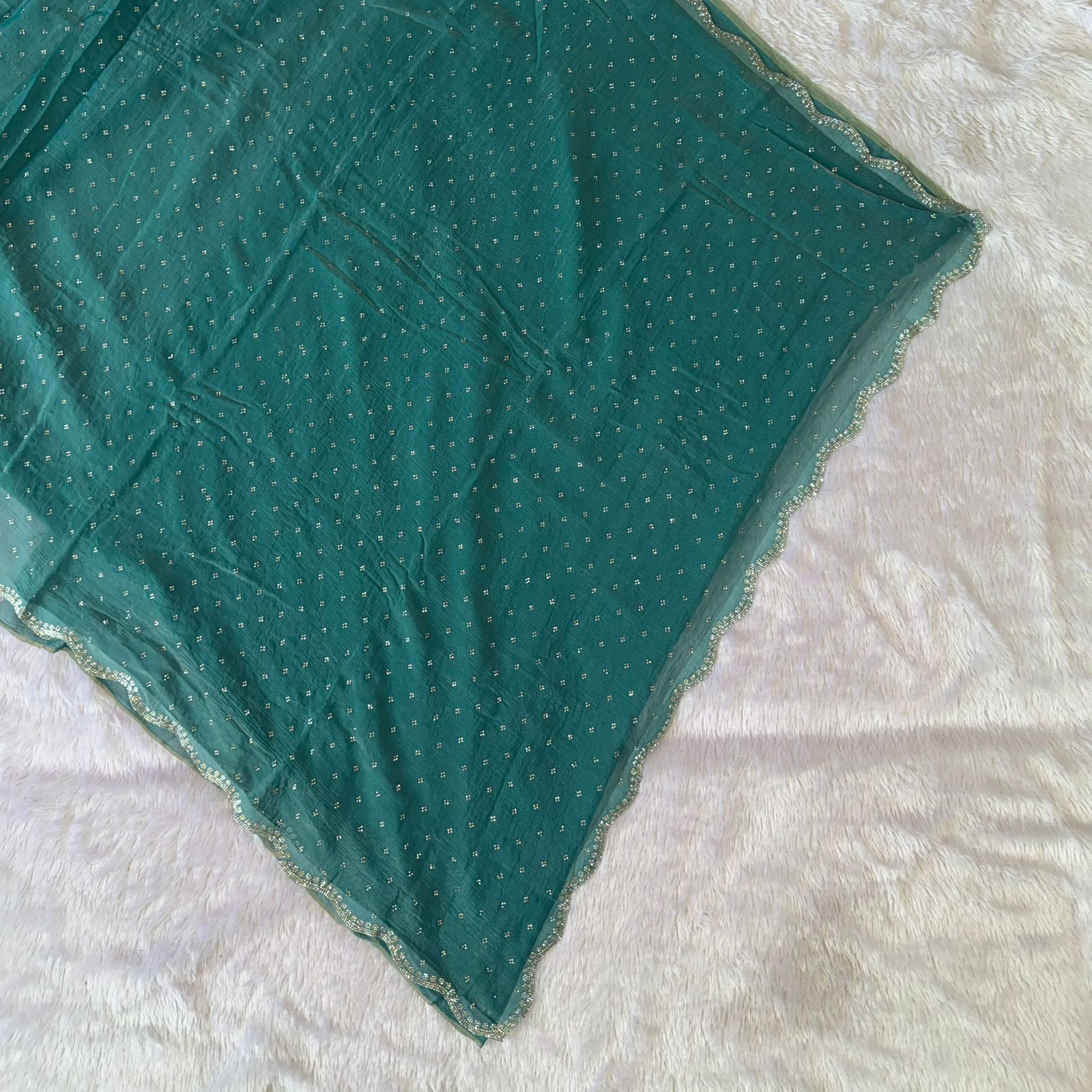 Designer Saree - sky Blue