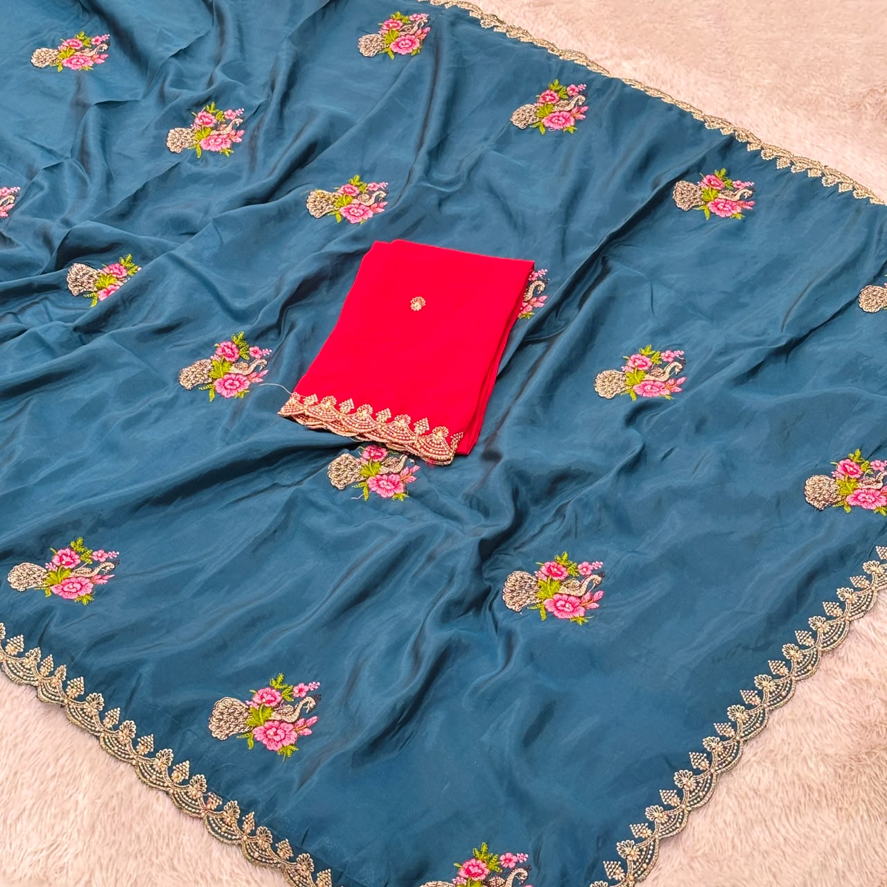 Gayatri Designer saree - Blue