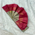 Silk Gadwal Saree - Grey