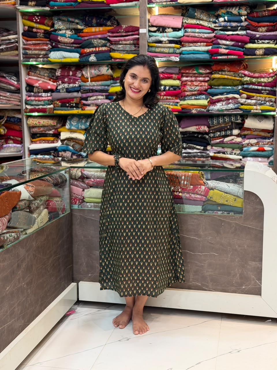 Green Midi Dress