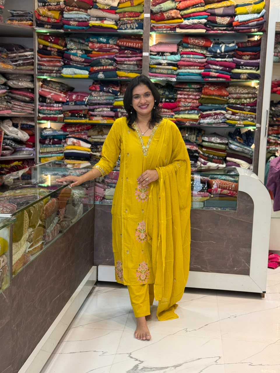 Sonam 3Pice Set - Yellow