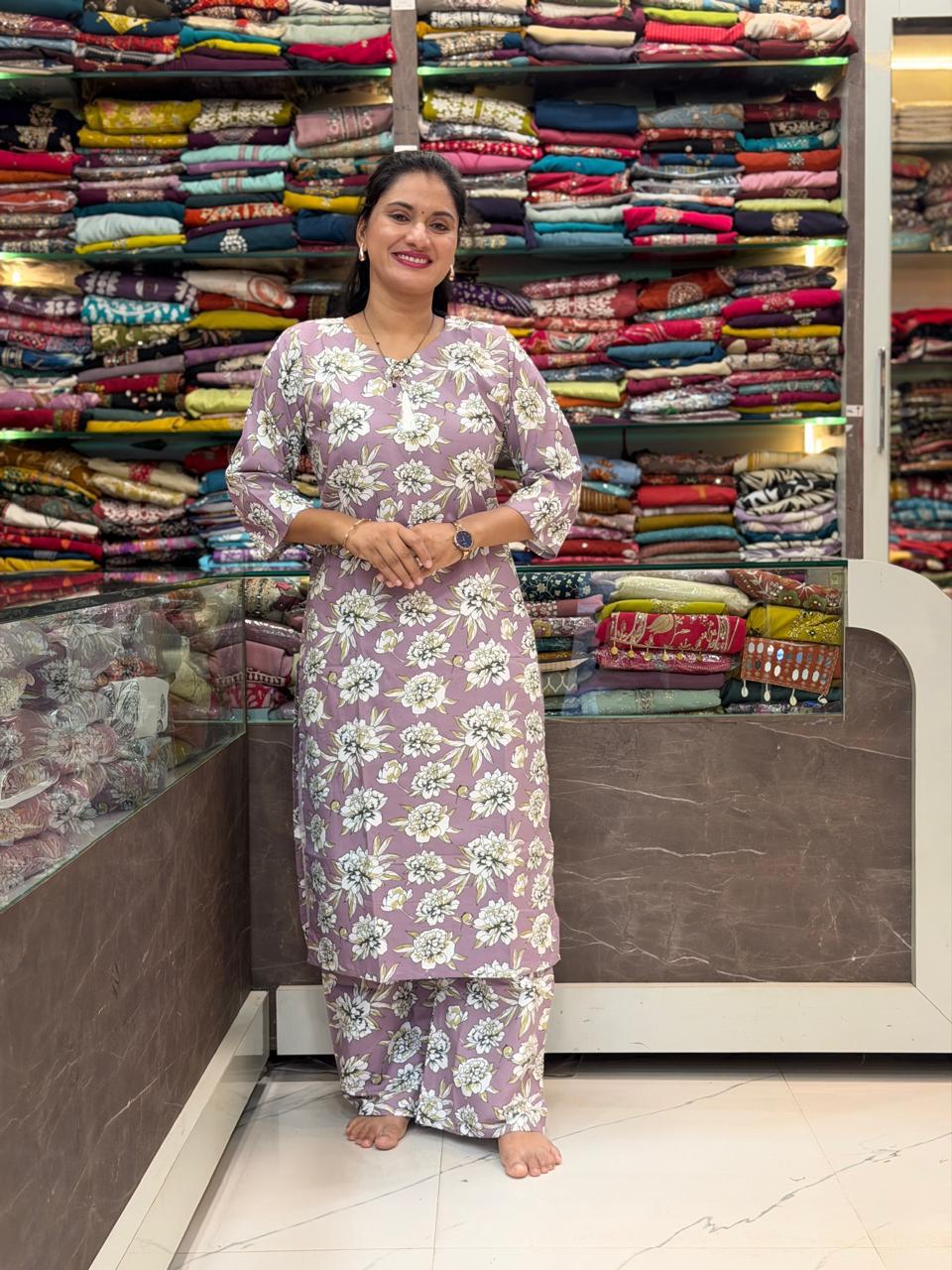Cotton Co-Ord Set Offer2_Lavender