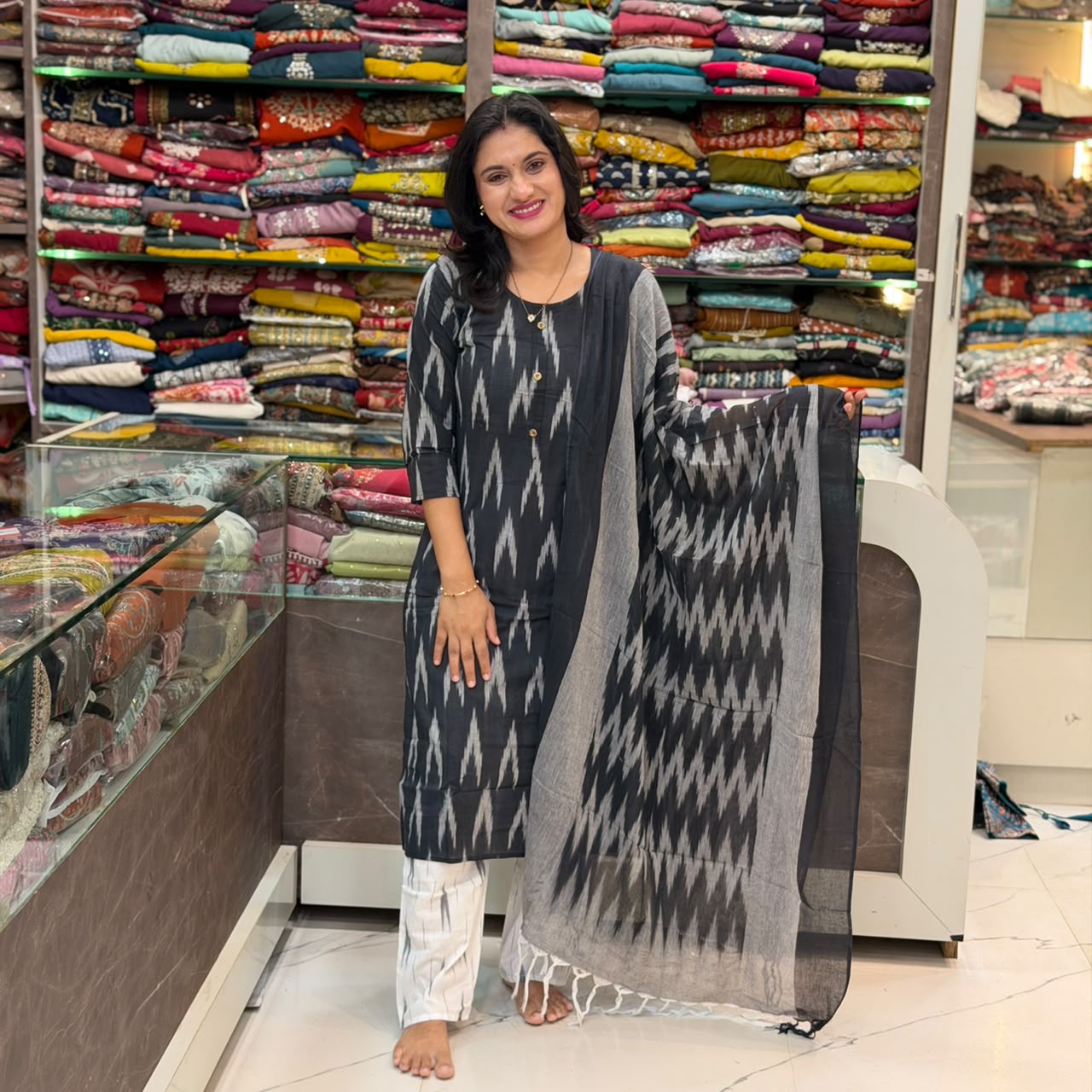 Smitha Dress Set - Black