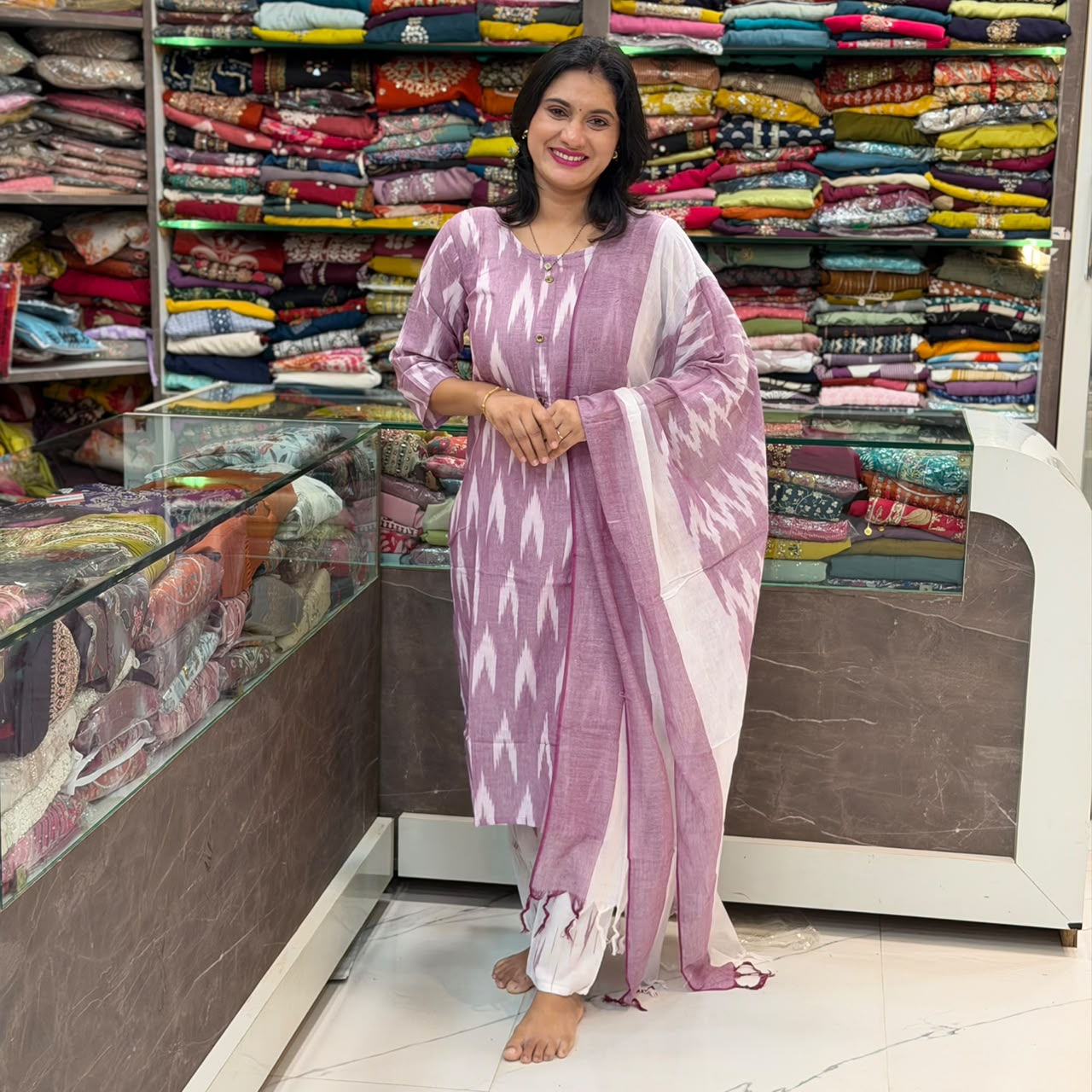 Smitha Dress Set - Pink