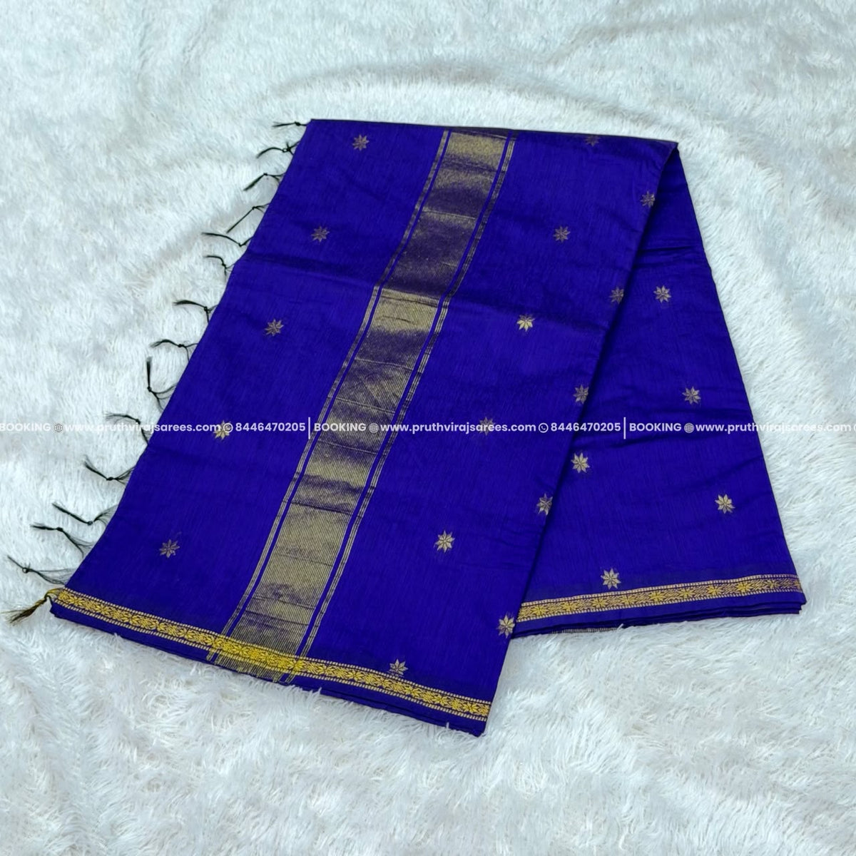 Rangoli Maheshwari Saree -  Purple