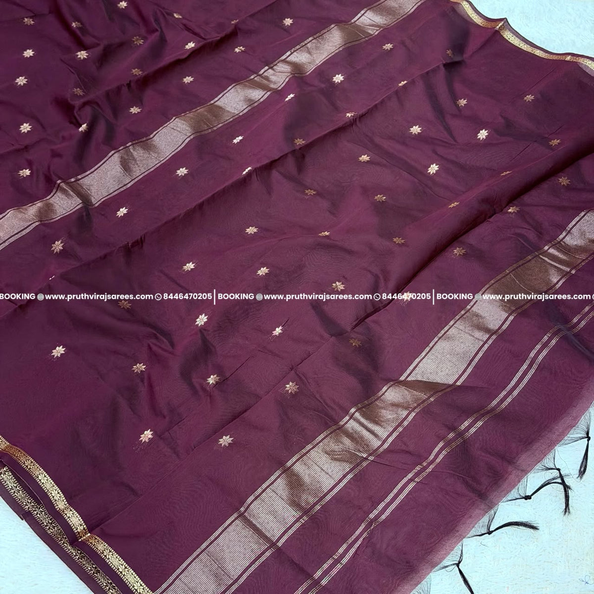 Rangoli Maheshwari Saree - Amsuli