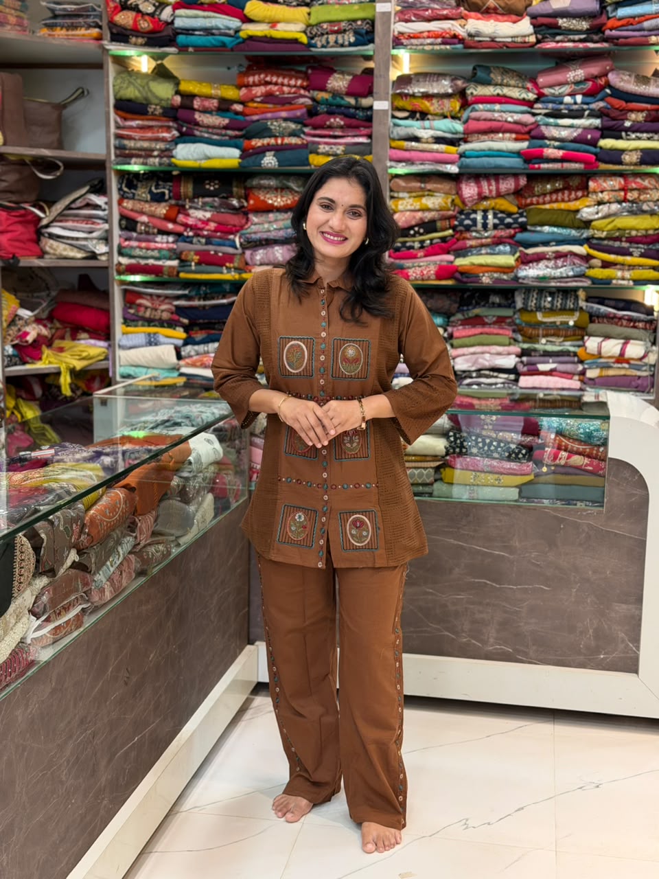 Brown Cord Set
