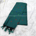 Mal Cotton Hard Design Saree- Morpankhi