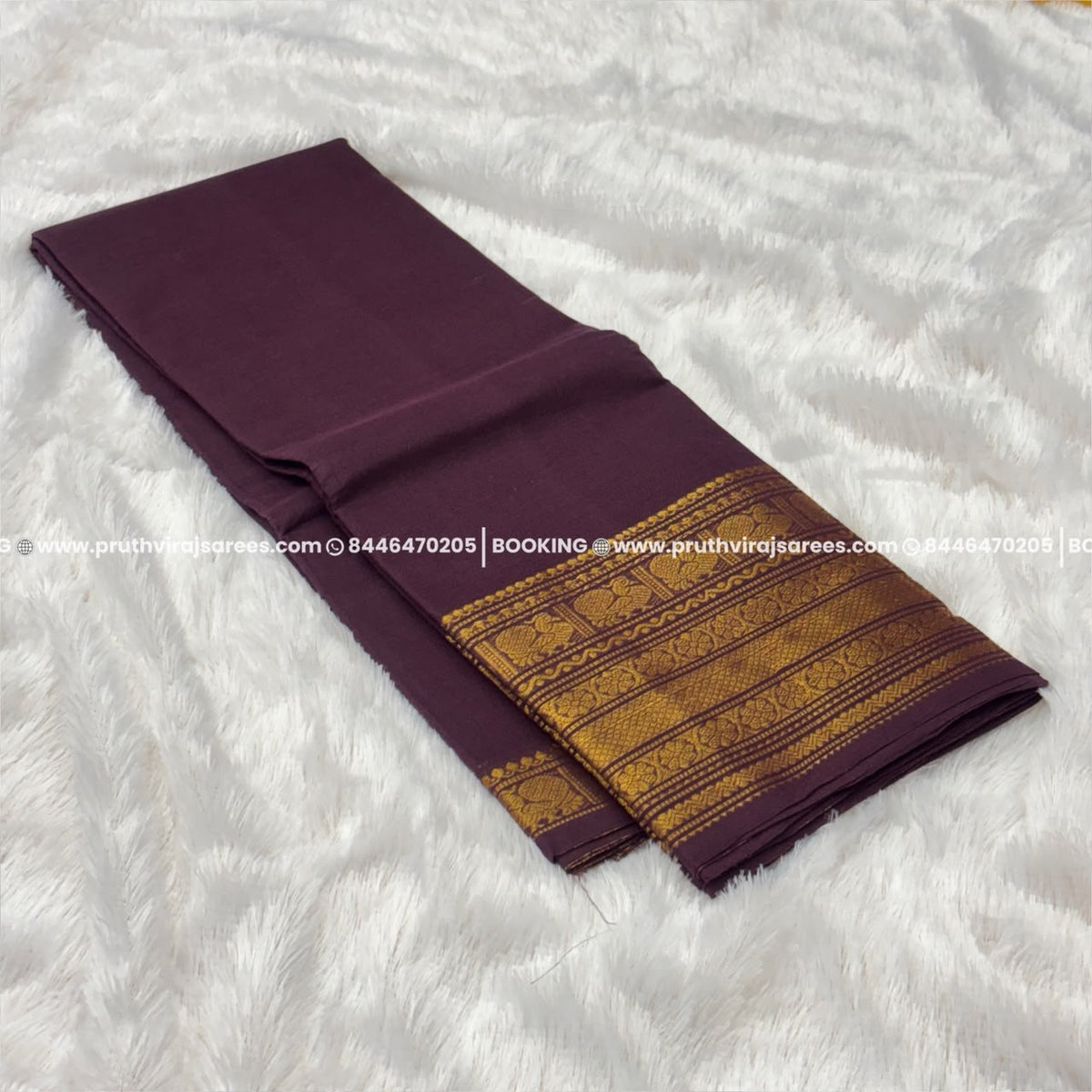 Best Kanchi Cotton Saree –  moff