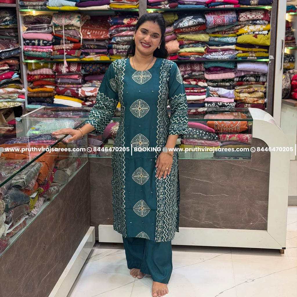 Vertical Fabric Cord Set - Morpankhi