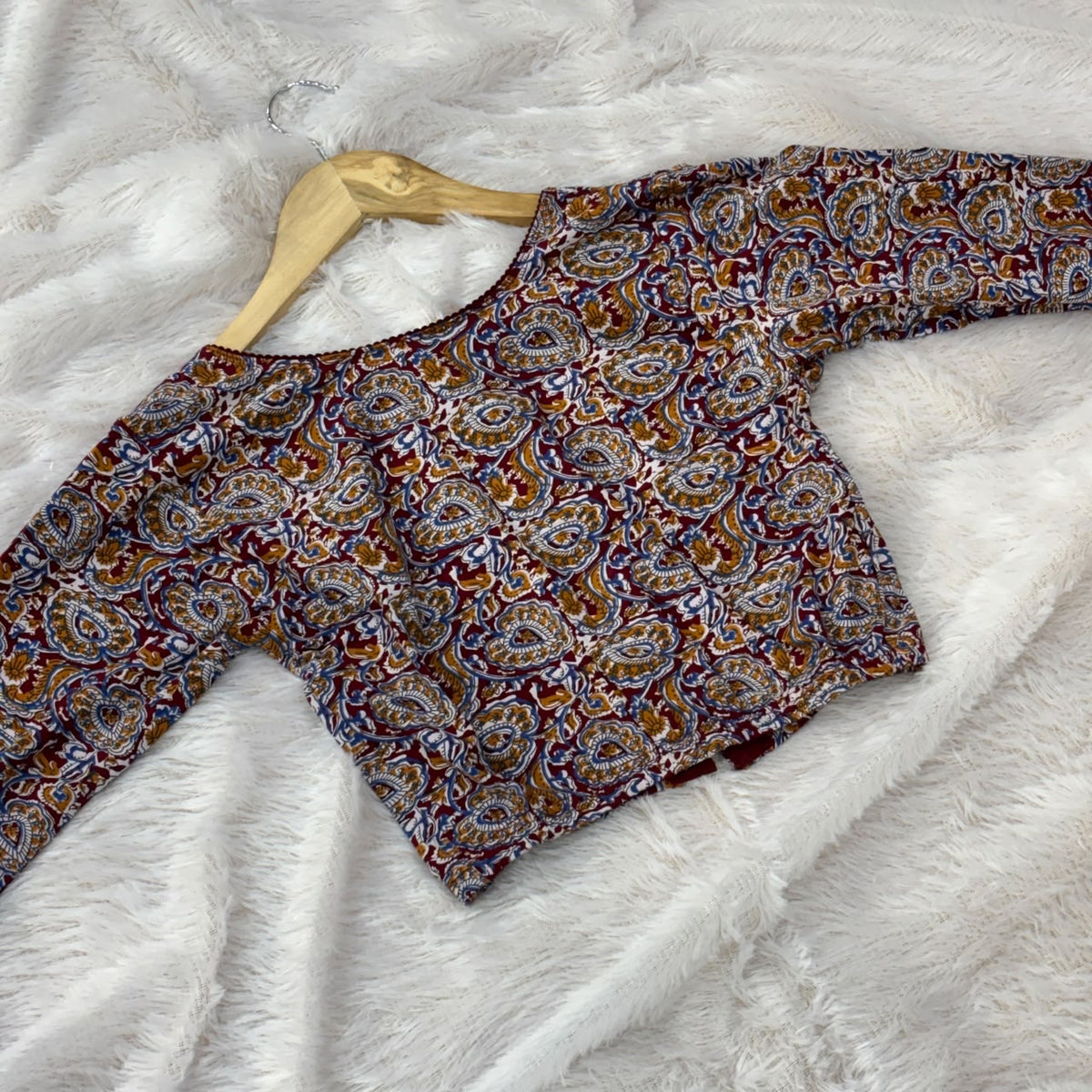 Kalamkari Print  Blouse - Koyari Design