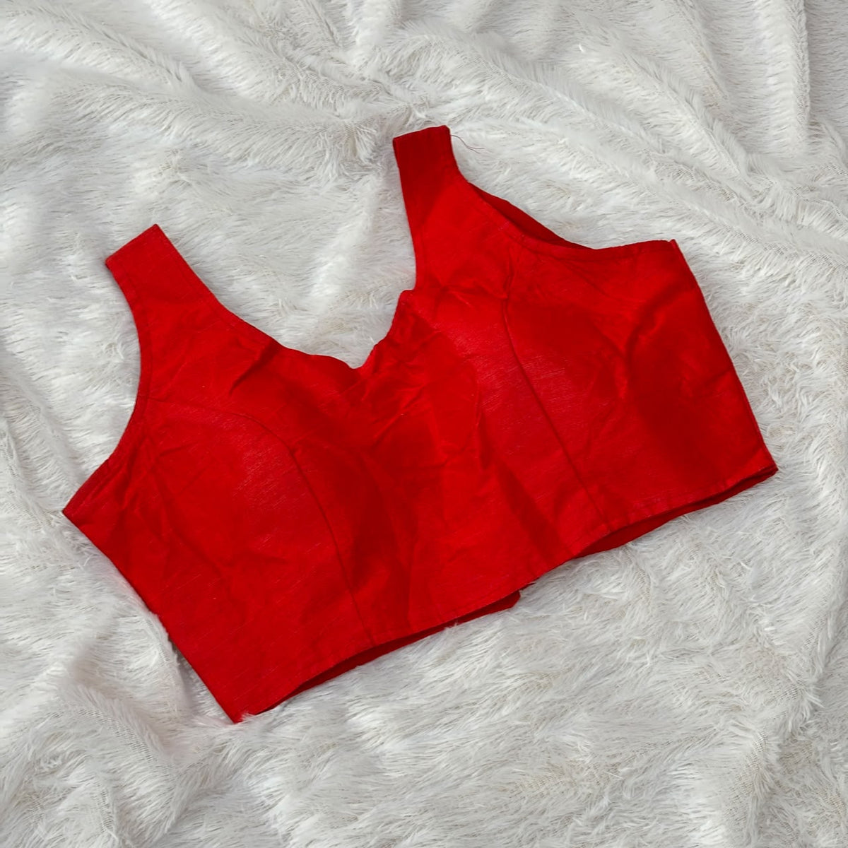 Ready - made Blouse - Red