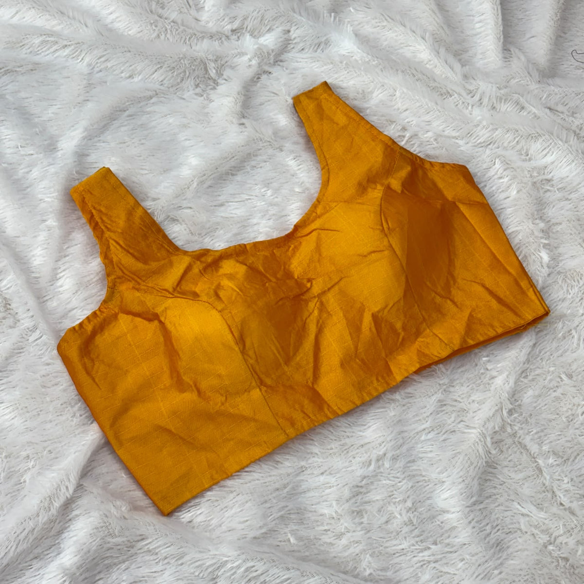 Ready - made Blouse - Yellow Shade