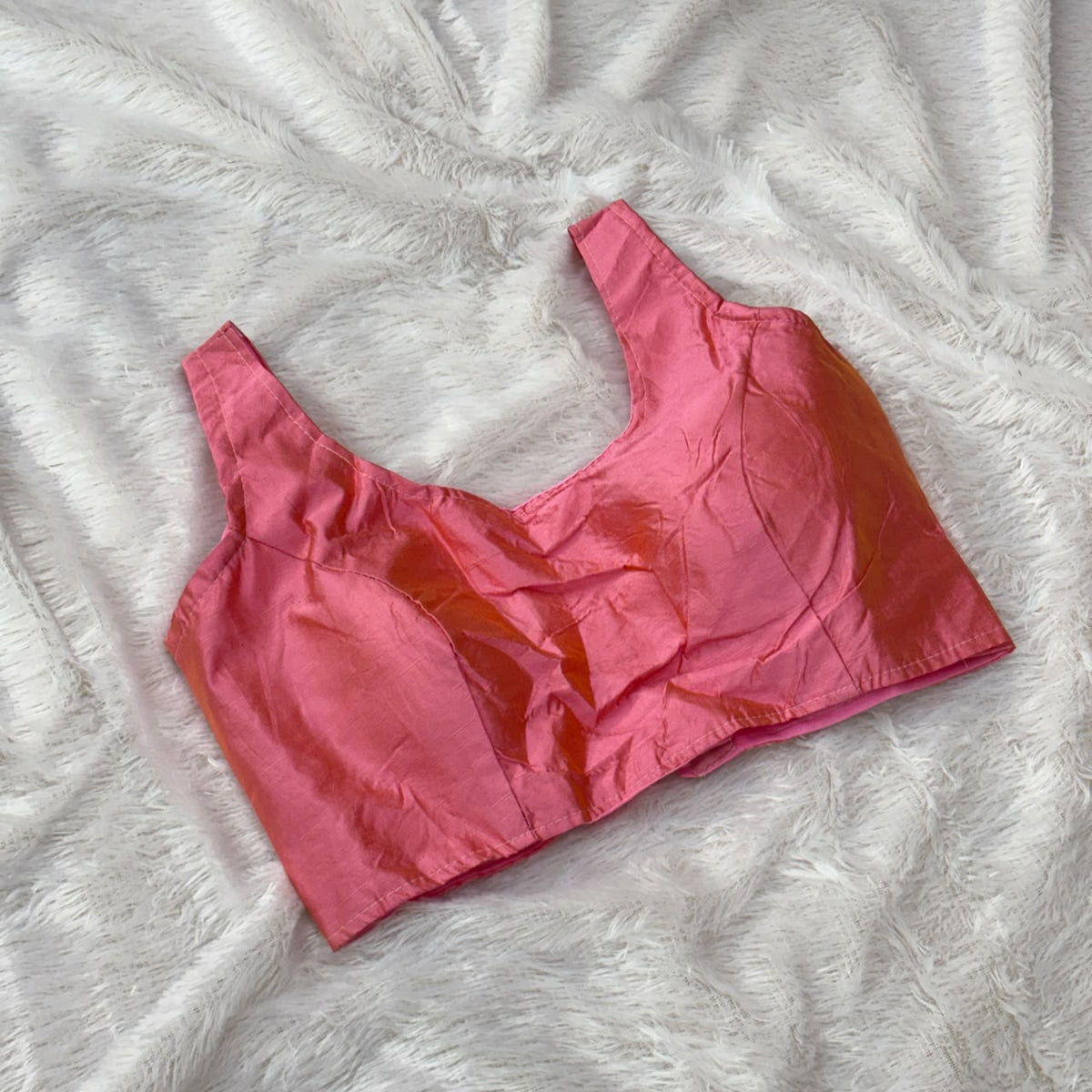 Ready - made Blouse - Baby Pink