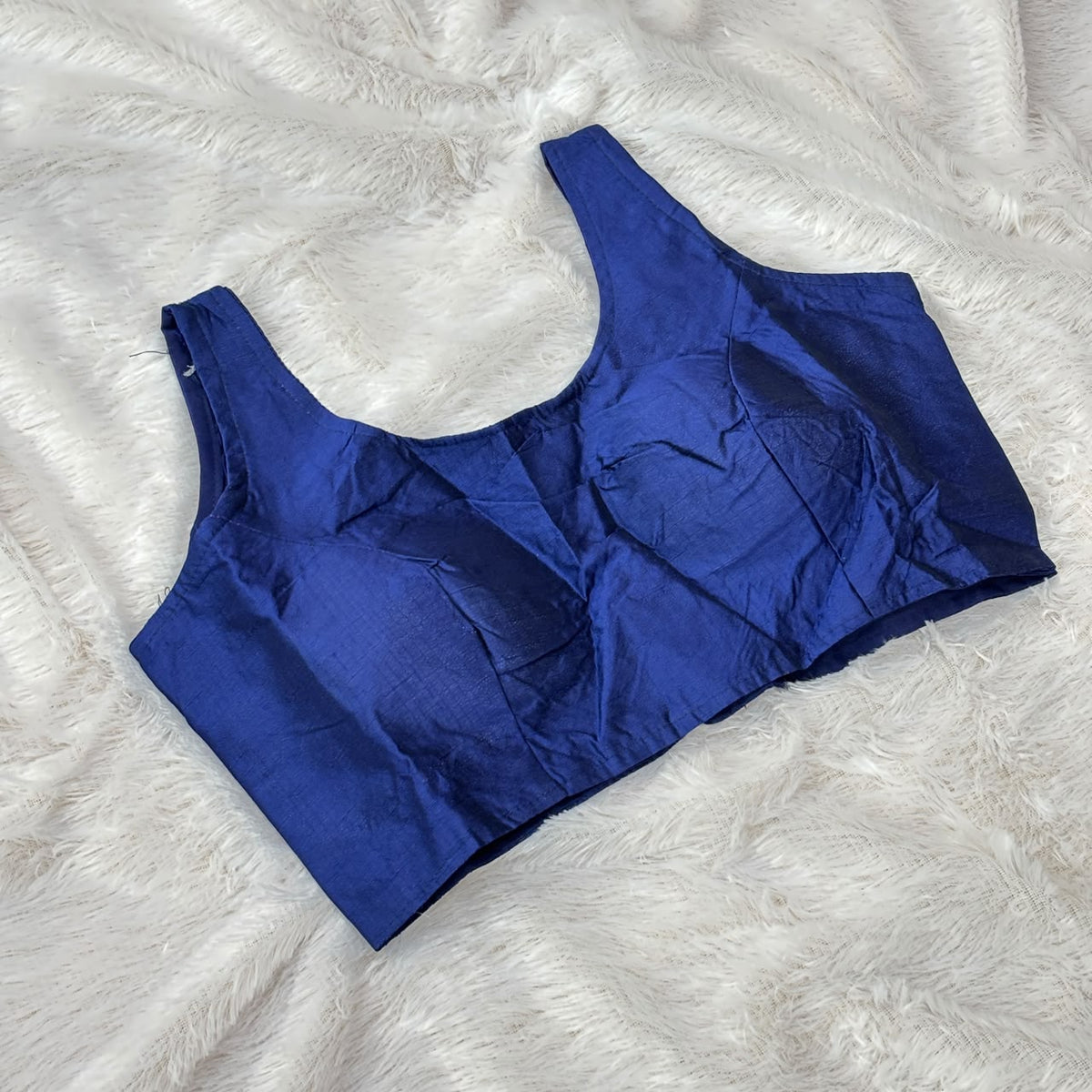 Ready - made Blouse - Navy Blue
