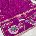 Rajkamal Design Saree - Cheery Pink