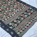 Weightless Marshmallow Fabric Saree - Black