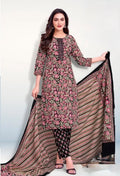 Point 8 Brand Cotton Dress Set - Wine