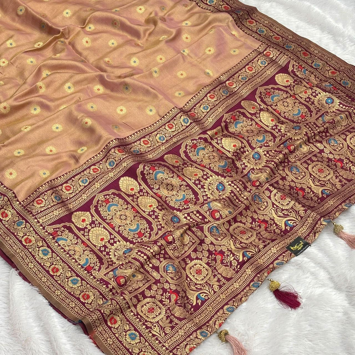Kathpadar Shalu Designer Saree - Aboli