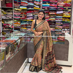 Mashmallo Fabric Saree - Black