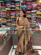Mashmallo Fabric Saree - Black
