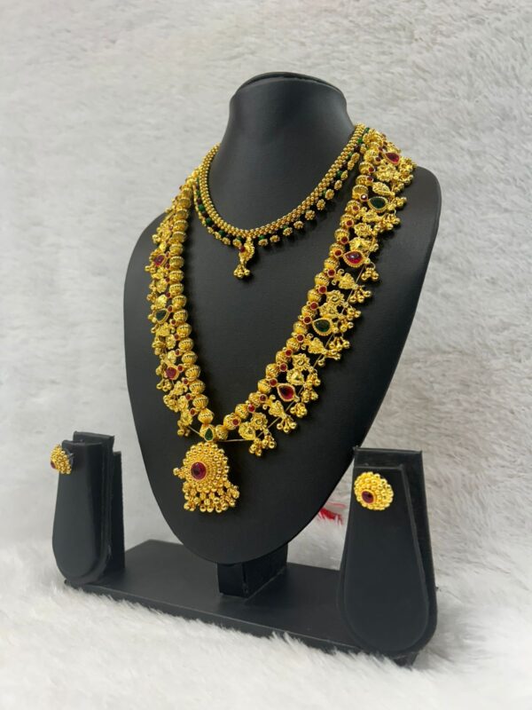 Kolhapuri Sazz with Fancy Kolhapuri Thushi Combo - Image 2