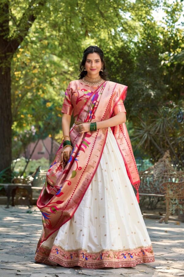 Lehenga- White