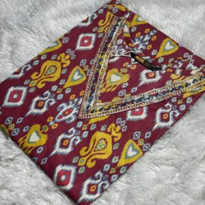 Cotton Kurti_Maroon