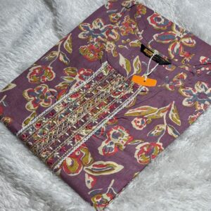 Cotton Kurti_Wine