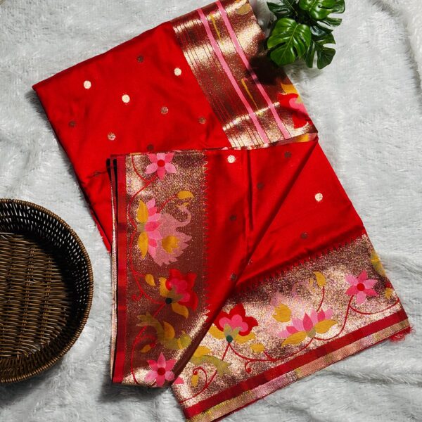 Rajhans Silk Paithani Saree - Image 5