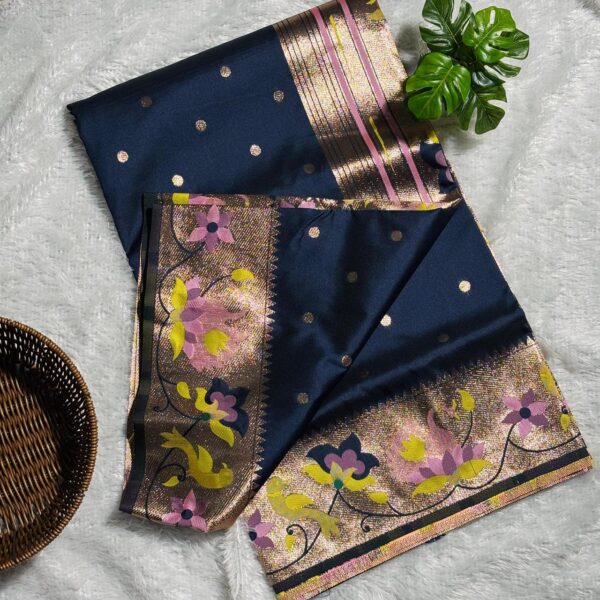 Rajhans Silk Paithani Saree - Image 4