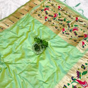 Maharani Muniya Paithani Saree – Pista