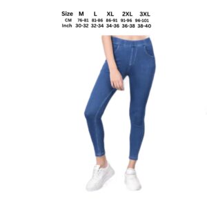 Lady Denim Jeggings –dark Blue