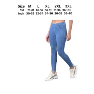 Lady Denim Jeggings –Ligth Blue